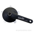 سبيكة Crankset 170mm 49T للدراجة السرعة المفردة